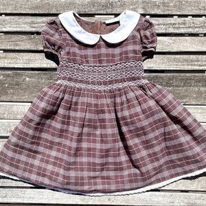 4-5 Vintage Charter Club Brown Dress Thanksgiving